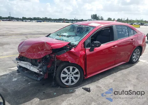 2021 Toyota Corolla Le из США, поврежденный, VIN JTDEPMAE8MJ161425